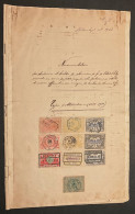 Nomenclature & Types D'oblitérations 1879-1914 Des Chemins De Fer - Documenten & Fragmenten