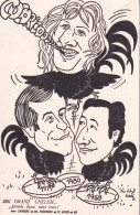 RUGBY Illustrateur GRAND CHELEM Carrére 1968 Fouroux 1977 Rives 1980 - Rugby