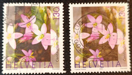 2003 Switzerland Color Inverted - Used Stamps