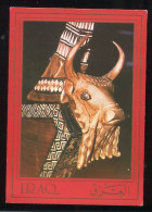 IRAK , IRAQ , Golden Harpe Ur Nassiriya . Taureau - Iraq