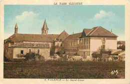 81 - Valence D'Albigeois - Le Sacré-Coeur  - Colorisée - Correspondance - Oblitération Ronde De 1944 - Editeur APA - CPA - Valence D'Albigeois