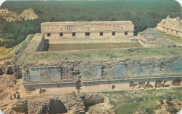 Mexique - Mexico - Uxmal, Yucatan - Ruinas De Uxmal - Uxmal Ruins - Vue Aérienne - Aerial View - CPM - Voir Scans Recto- - Mexico