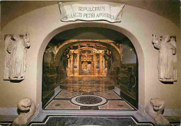 Vatican - Sacre Grotte Vaticane - Veduta Generale Della Confessio Sancti Petri - CPM - Voir Scans Recto-Verso - Vatican