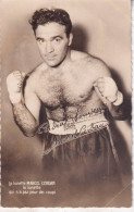 Boxe * Marcel CERDAN * Pub Publicité Lunette * Boxeur Sport Sportif * Célébrité - Boxe