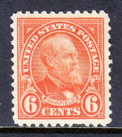 USA - Scott #558 - MH - P11 - Short Perf At Bottom - SCV $32 - Unused Stamps