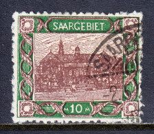 Saar - Scott #82 - Used - SCV $24 - Used Stamps