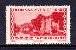 Saar - Scott #130 - MNG - Subtle Pressed Crease, Pencil/rev. - SCV $12 - Unused Stamps