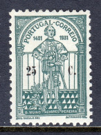 Portugal - Scott #535 - MH - SCV $10 - Nuevos