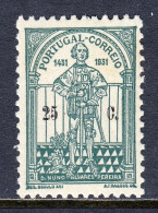 Portugal - Scott #535 - MH - Gum Loss LR, Toning - SCV $10 - Unused Stamps