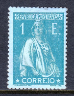 Portugal - Scott #223 - MNG - P15 X 14, Chalky Paper - See Desc. - SCV $19 - Unused Stamps