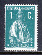Portugal - Scott #209 - MLH - P15 X 14, Chalky Paper - Patchy Gum - SCV $6.50 - Nuevos