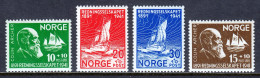 Norway - Scott #B20-B23 - MNH - Gum Bump #B21 - SCV $15 - Ongebruikt