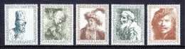 Netherlands - Scott #B291-B295 - MH - See Description - SCV $41 - Nuovi