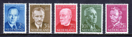 Netherlands - Scott #B264-B268 - MH - Some Minor Paper Adhesion/rev. - SCV $29 - Unused Stamps