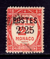 Monaco - Scott #143 - Used - Rounded Corner UL - SCV $19 - Usati