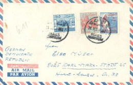 SUDAN - 1965 - STAMPS COVER TO GERMANY. - Soedan (1954-...)