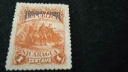 NİARAGUA- 1890-00   1  C.     DAMGASIZ  SÜRSARJLI - Nicaragua