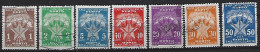 Jugoslavia 1951-62  Portomarken (o) Mi.100-106 - Postage Due