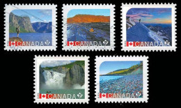 Canada (Scott No.2719-23 - Sites / UNESCO / Sites) (o) - Gebruikt
