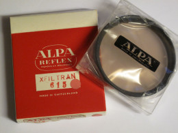 Alpa Reflex Filter, Xfiltran Ø SP No. 615 (pale Pink) - Andere & Zonder Classificatie