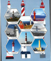 Luxemburg 2024-1 Vuurtorens Lighthouses   Sheetlet     Postfris/mnh/neuf - Nuevos