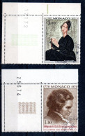MONACO -- MONTE CARLO -- Peintures -- Ludwig Van Beethoven Et Amedeo Modigliani - CdF - Used Stamps