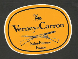 AUTOCOLLANT STICKER  ARMES FRANCE VERNEY CARRON SAINT ETIENNE - Stickers