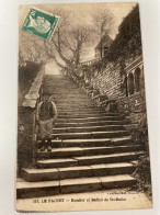 CPA - 56 - LE FAOUET - Escalier Et Beffroi De Sainte Barbe - Faouët