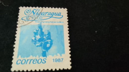 NİARAGUA-1983    1   CORD     DAMGALI - Nicaragua