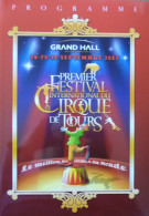 Programme 1er Festival International Du Cirque De Tours 2007 - Collezioni