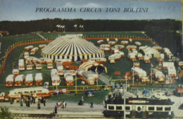 Programme Circus Toni Boltini 1962 - Collezioni