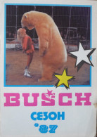 Programme Zirkus Busch 1987 -  Tournée URSS - Collezioni