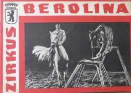 Programme Zirkus Berolina 1969 - Tournée Tchécoslovaquie - Collezioni