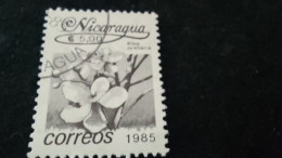 NİARAGUA-1983    1   CORD     DAMGALI - Nicaragua