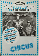 Programme Circus In Het Theater 1988 - 1989 - Collezioni