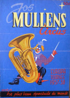 Programme Circus Jos Mullens 1957 - 1958 - Collezioni