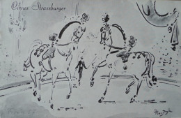 Programme Circus Strassburger Février 1957 - Collezioni