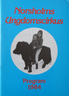 Programme Norsholms Ungdomscirkus 1984 - Collezioni