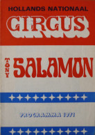 Programme Circus Salamon 1971 - Collezioni