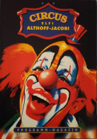 Programme Circus Elfi Althoff-Jacobi 1997 - Collezioni