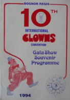 Programme Circus 10th International Clowns Convention 1994 - Collezioni