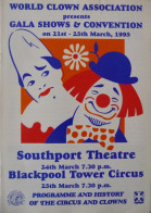 Programme Circus World Clown Association 1995 - Collezioni