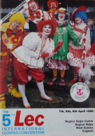 Programme Circus 5th International Clowns Convention 1989 - Collezioni