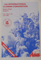 Programme Circus 4th International Clowns Convention 1988 - Collezioni