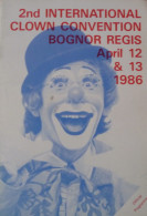 Programme Circus 2nd International Clown Convention 1986 - Collezioni