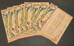 Western Union "Easter Bunnygram" - 8 Pieces - Unclassified