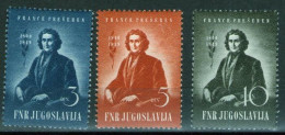 YUGOSLAVIA 1949 - The 100th Anniversary Of The Death Of Franc Preshern MNH - Neufs