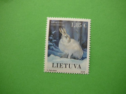 White Hare # Lietuva Litauen Lituanie Litouwen Lithuania # 2024 MNH #1 The Red Book - Litauen