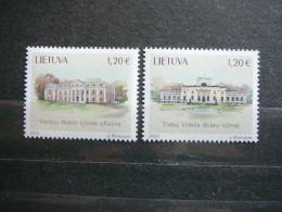 Manors - Architecture # Lithuania Lietuva Litauen Lituanie Litouwen #1 2023 MNH - Lituania