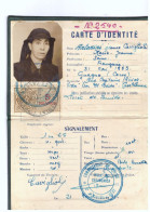 CARTE D'IDENTITE  N°25406  CASABLANCA 1941 -  MAROC - Autres & Non Classés